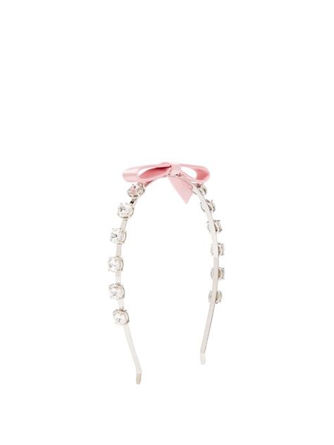 miu miu バレッタ|Headbands And Hair Accessories for women .